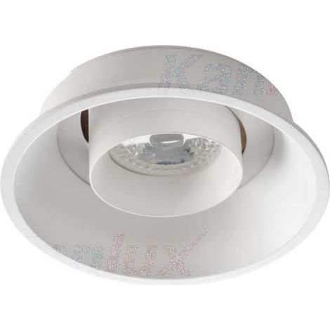 Plafonnier Kanlux LUNIO 29230 blanc orientable GU10 (1/5)