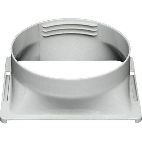 Adaptateur de tuyau d'échappement 5,9 pouces – Connecteur pour climatiseur portable – Installation facile sans vis – Matériau ABS durable (1/5)