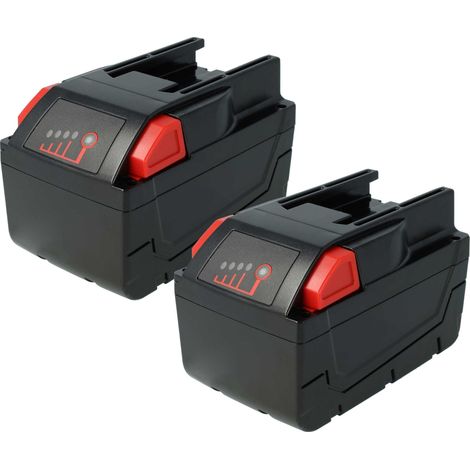 vhbw 2x Batterie compatible avec Flex 28V outil électrique (4000 mAh, Li-ion, 28 V)