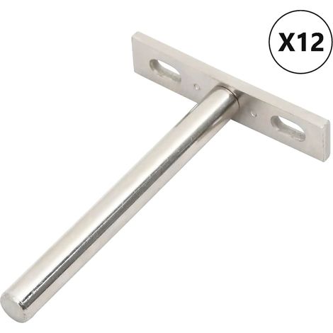 Regalträger Schwebend 12 Stk. Unsichtbar Ø10x100 mm