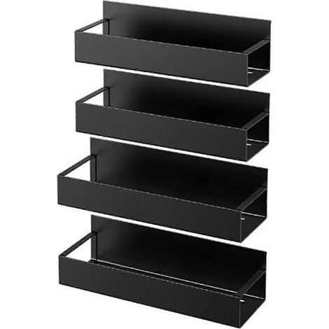 Lot de 4 étagères magnétiques pour rangement de machine à laver (1/5)