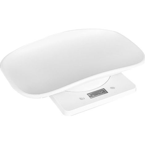Balanza digital para mascotas - Balanza para animales pequeños - Controla la salud - Incluye bandeja gratis - Hasta 10 kg - Blanca (1/5)