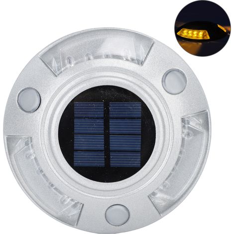 solaires pour terrasse allée quai 12 LED étanches IP68