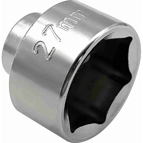 Clé à filtre à huile à profil bas de 27 mm, douille de remplacement à 6 points pour Mercedes-Benz Classe A, Mini, Kia, Nissan et autres