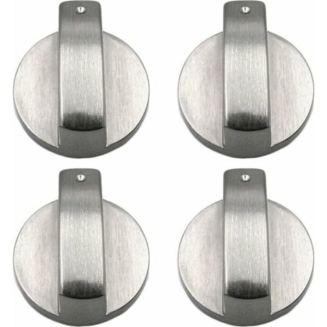 4pcs Stove Knob Gas Stove Knobs Metal Gas Stove Knobs Gas Stove Knob Control Metal Stove Knobs For Kitchen 6mm (1/4)