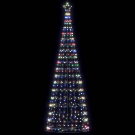 vidaXL LED Weihnachtsbaum 550 LEDs Mehrfarbig 300 cm (1/5)