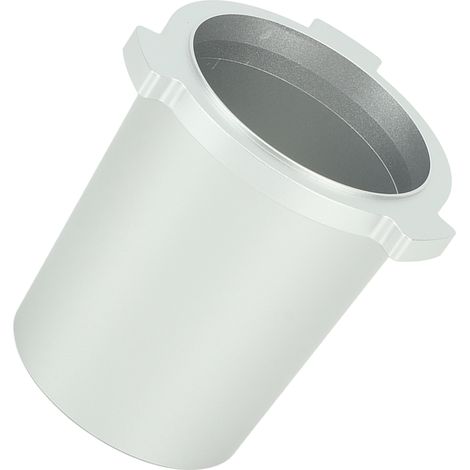 Verre doseur en alliage d'aluminium 51mm réceptacle à poudre pour machine à café Delonghi série 9 9335 argent (1/5)