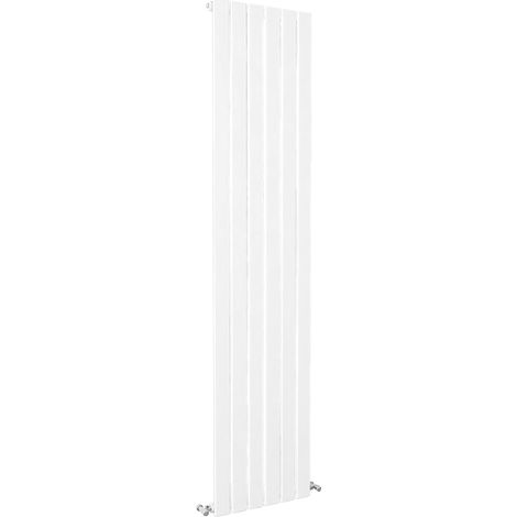 SKY Bathroom Flat Panel Radiator Vertical 1800x408mm Single White