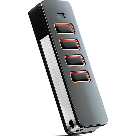 Télécommande de garage SOMMER perle vibration double fréquence 868MHz, compatible 4018 4019 TX55-868-4 4018V000 (1/5)