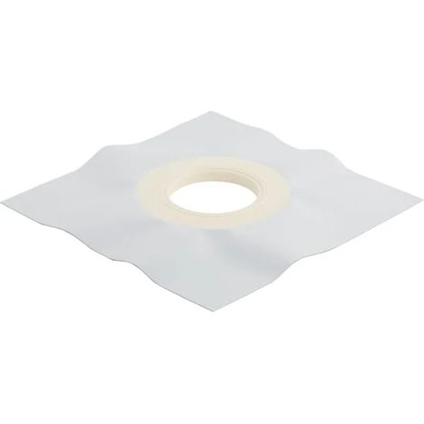 Geberit Pluvia flangia con telo per manti impermeabili per tetti: collegamento impermeabilizzazione=PVC (Sikaplan 15 G), 359579001