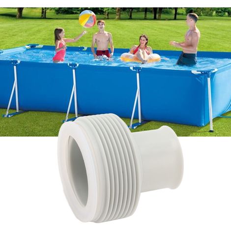 Manchon de Connexion pour Robinet de Nettoyeur de Piscine Intex en Plastique Durable avec Joint Anti-Fuite (1/5)