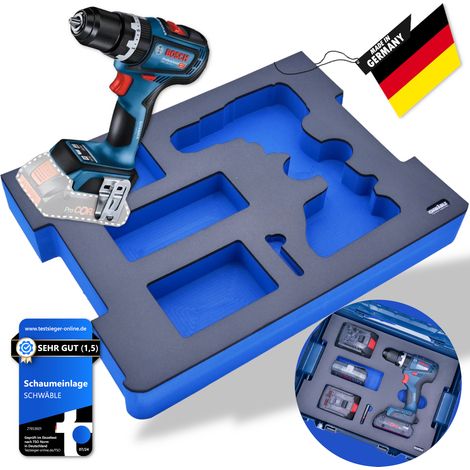 SCHWÄBLE® Schaumeinlage Schaumstoffeinlage f. Bosch Akku-Bohrschrauber GSB18V-90 (1/5)