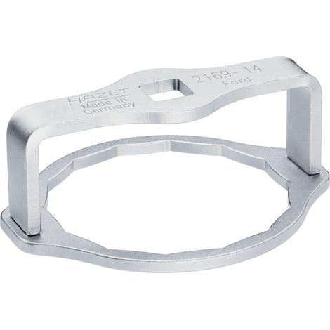 Clé pour filtres à huile 2169-14 ∙ Carré creux 1/2 pouce (12,5 mm) ∙ Profil à 14 pans extérieurs ∙ Taille 73 mm (1/4)