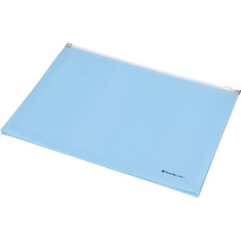 Busta Focus C4604 formato A4 con cerniera, blu