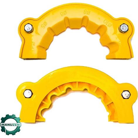Manuzen - Affûteur de forets 6-en-1 pour perceuse – compact — Orange (1/5)