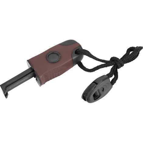Ensemble de 2 pierres à magnésium pour allumer un feu, briquet de survie extérieur, camping randonnée. (1/5)