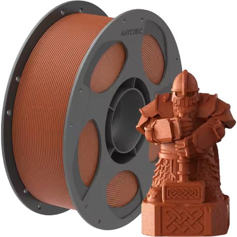 Filamento Anycubic PLA effetto marmo rosso mattone, 1 kg (1/3)