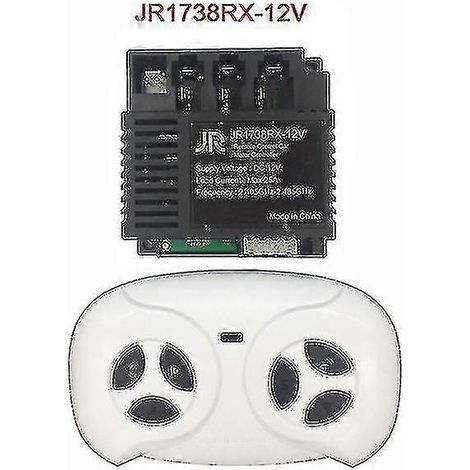 Compatible avec les récepteurs de télécommande Bluetooth pour véhicules électriques pour enfants, les contrôleurs de démarrage progressif Jr1958rx et Jr1858rx/jr1738rx (1/5)