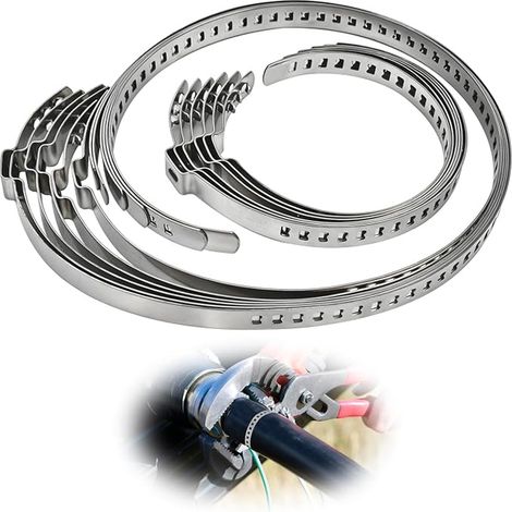 CV Gimbal Bellows Clamps 25-50mm and 50-120mm Stainless Steel Drive Shaft Clamps (1/4)