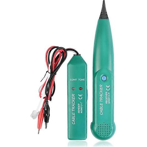 Détecteur de lignes téléphoniques RJ11 RJ45 - Toner - Suivi de câbles - Multi-usage (1/5)