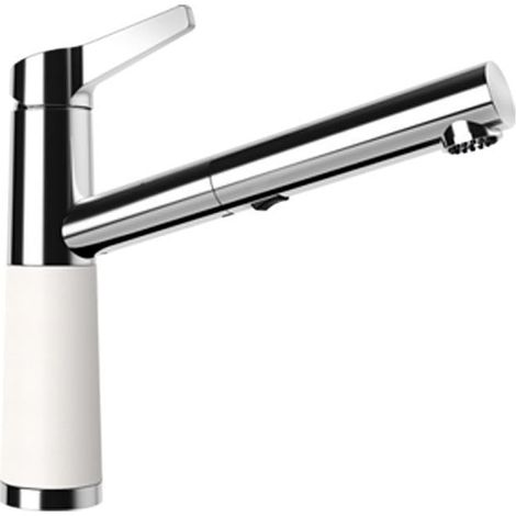 Schock Küchenarmatur SC-510 Chrom/Cristadur ausziehbarer Auslauf Polaris POL (1/2)