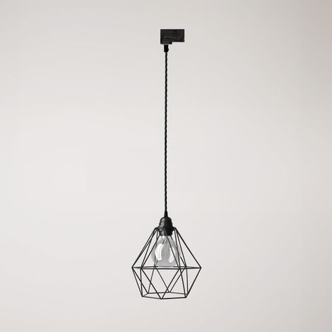 Creative Cables Diamond Cage Pendelleuchte für Schienensysteme – Leuchtmittel nicht enthalten