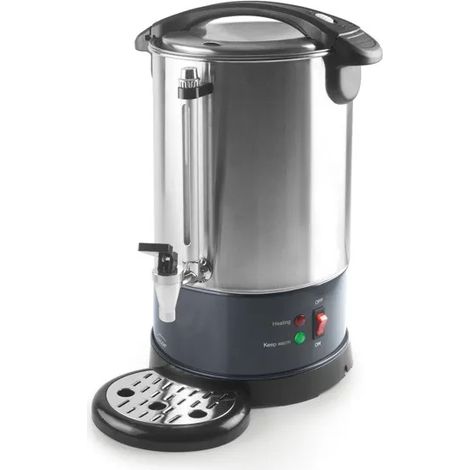 Cafetera Lacor 69486 6l 1500w acero inoxidable