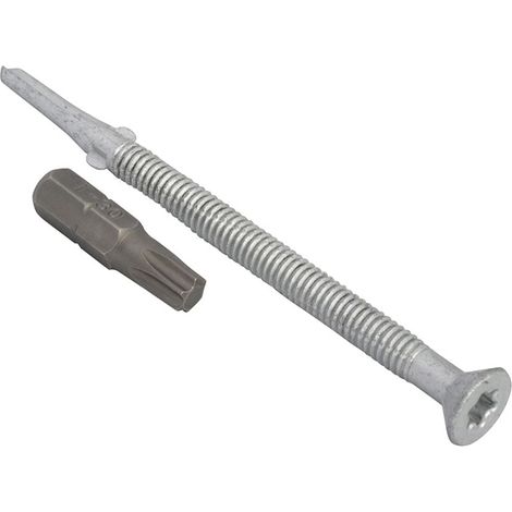 ForgeFix TFCH5585 TechFast Roofing Screw Timber - Steel Heavy Section 5.5 x 85mm Pack 50 FORTFCH5585 (1/5)