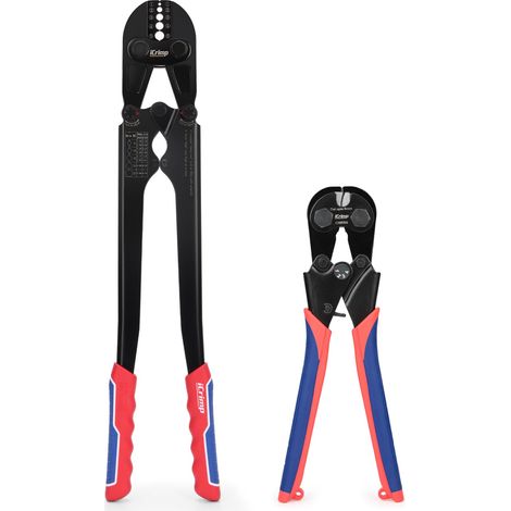 Pince à sertir robuste avec coupe-câble (1/5)