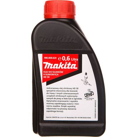Makita-Öl für 4-Takt-Motoren. 0,6 l HD30 (1/2)