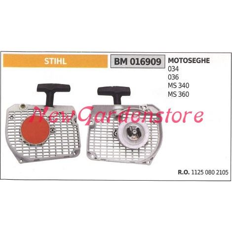 STIHL Kettensägenmotor-Starter 034 036 MS340 360 016909