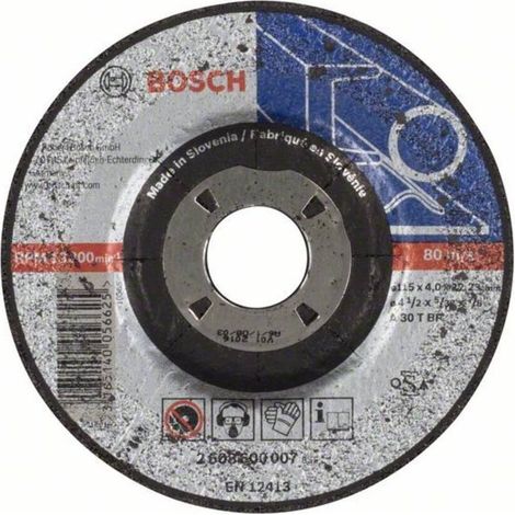 Disco desbaste acodado Expert Metal A 30 T BF 115 40  BOSCH 2608600007