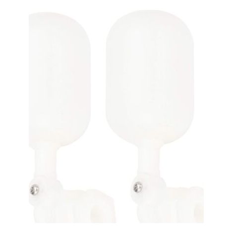 VAnne à Flotteur à Filetage Mâle 2 pièces G3 / 8 avec Bras Réglable Vanne à Flotteur en Plastique à Arrêt Automatique pour Montage Sur Réservoir d'Eau (1/5)
