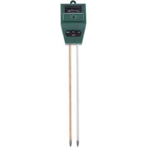 Testeur ph Terre 3 en 1 Testeur ph Sol, Soil Tester Kit Testeur Humidité Plantes PH Terre Metre Sol pour Fleurs/Herbe/Plante/Jardin/Ferme/pelouse 290x50x38MM(Vert) (1/4)