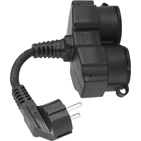 Rallonge double avec verrouillage tactile pour extérieur (1/5)