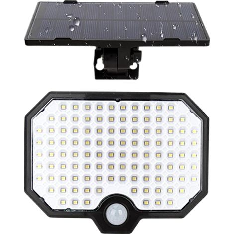 Lampe solaire d'extérieur - lumières extérieures à détecteur de mouvement - (1/5)