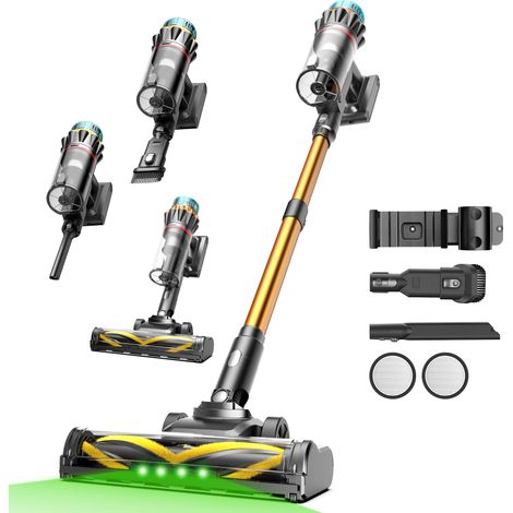 VACTIDY Blitz V14 PRO - Aspirateur Balai Sans Fil - 78kPa/130AW - 1L - 70min - Écran LED - Brosse Anti-Emmêlement (1/5)