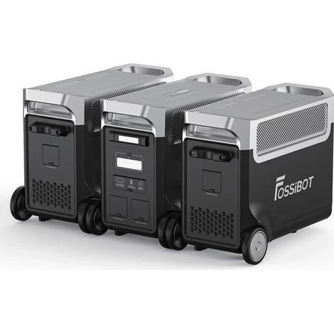 Tragbares Kraftwerk - FOSSIBOT - F3600PRO - 3840 Wh - 3600 W - LiFePO4-Batterie
