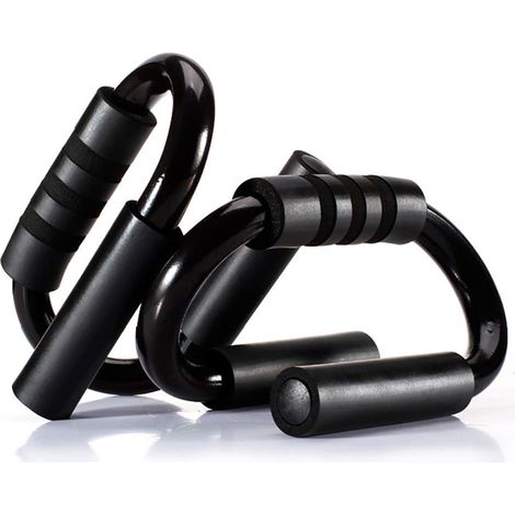 S Forme 1 Paire Poignées De Pompe Push Up Bars Support De Barre De Poitrine pour Hommes Et Femmes Gym Exercice Entraînement Fitness Poitrine Bras épaule-Fei Yu (1/5)
