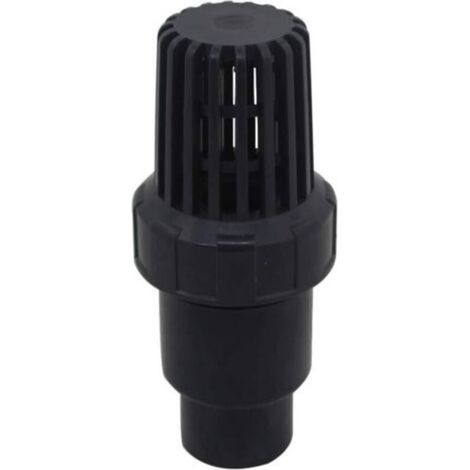 Fußventil, Kugelrückschlagventil, 25, 32, 40 mm, PVC-Siebrückschlagventil für Schwimmbadpumpen (40 mm Innendurchmesser) - Crezuo