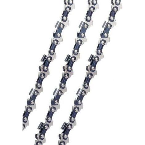Chaine tronconneuse 3 x Chaînes de tronçonneuses 40cm 3/8\