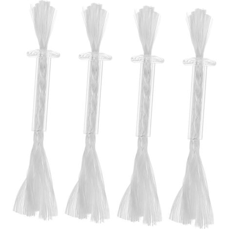 Mèches de Lampe à Huile en Coton, 4 Pièces, Tube Verre (1/5)