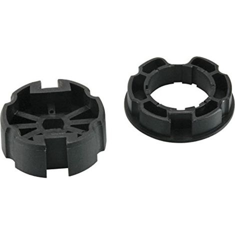 VIMAR ZXVL Automazioni Coppia Adattatori Ogiva Tende Sole, Diametro 78 mm, Nero