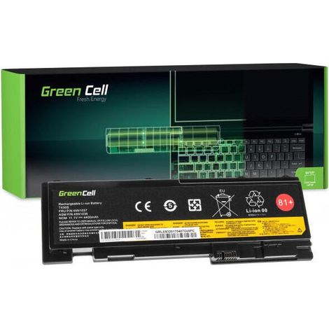 Green Cell Batería compatible para portátil Lenovo T420s / T430si / T430s / T420si / 42T4845 11.1V 3400Mah Le83 (1/4)