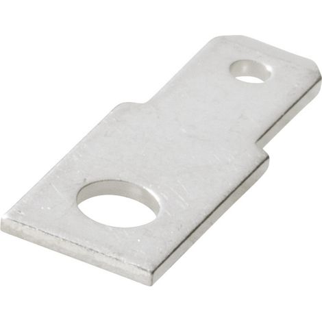 Vogt Verbindungstechnik 381408.67 Steckzunge  Steckbreite: 4.8 mm Steckdicke: 0.8 mm 180 ° Unisolier