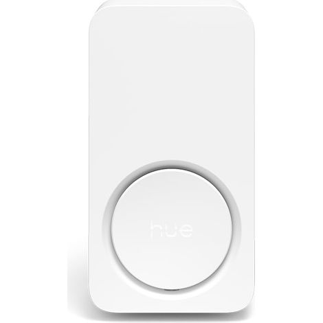 Philips Hue Secure Smart Chime, Campanello smart con notifiche in tempo reale e suoneria citofono supplementare, per videocamere Hue e prese standard, Campanello wireless con sensori movimento, bianco (1/5)