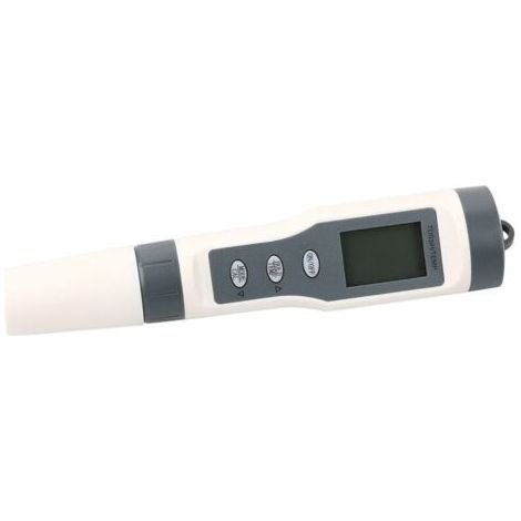 Wasserqualitätstester – pH-Meter – pH-Messgerät – Für Whirlpools – 3-in-1 – Tragbar – Digital – TDS/pH – Aquarientemperatur – Schwimmbad