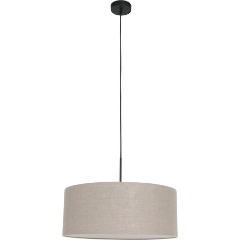 Steinhauer - lámpara colgante - Sparkled Light - gris - lino (1/4)