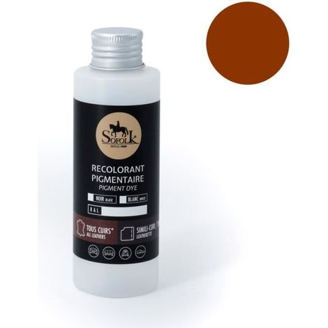 Pittura Pelle/Similpelle (125ml, 11-FAUVE) - SOFOLK - Manutenzione per Sedile e Volante di Auto, Divano, Scarpe (1/4)