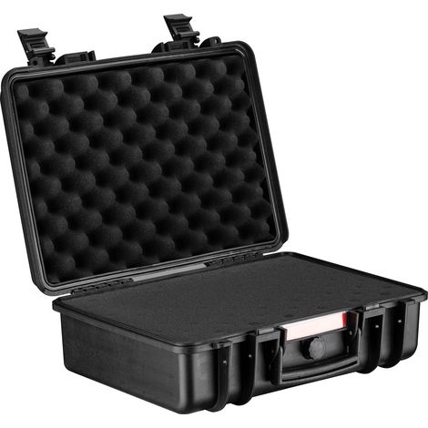 Wiltec Valigetta universale 45 x 35 x 16 cm, custodia rigida impermeabile con inserto in schiuma